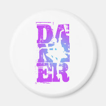 Ultimate Dancer Graphic Fridge Magnet