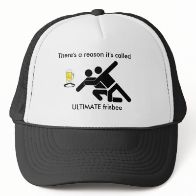 ULTIMATE frisbee hat by lilsummerbaby827