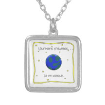 Ultimate Frisbee Is My World Pendants