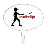 Ultimate Frisbee Love at First Flight Cake Picks