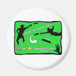 Ultimate Frisbee Magnet