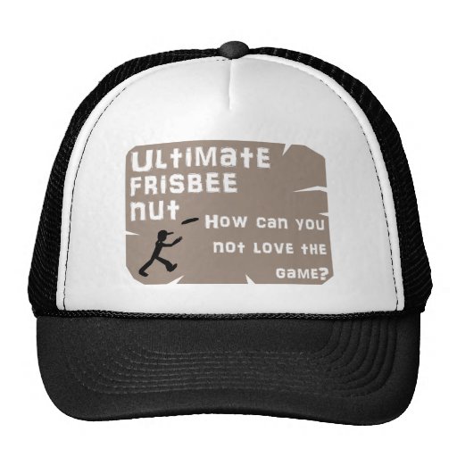 Ultimate Frisbee Nut Hat Zazzle