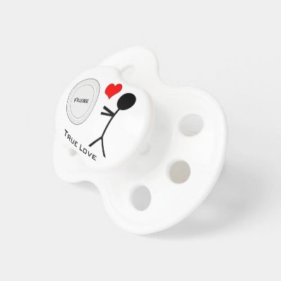 Ultimate Frisbee True Love BooginHead Pacifier