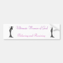 Ultimate Woman bumper sticker