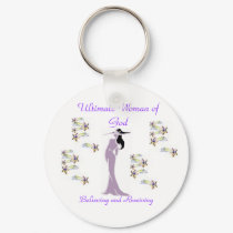 Ultimate Woman of God Key chain keychains by UltimateWoman Ultimate Woman of God Key chain keychains