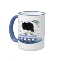 Ultra Cute Anime Aliens Birthday Mug