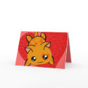 Ultra Cute Kawaii Kitty Love Card
