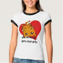 Ultra Cute Kawaii Valentine Kitty - - t-shirts