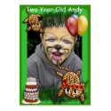 Ultra Cute Leopard Safari Birthday Invitations Wit business cards