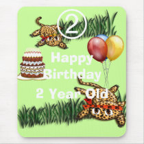 Ultra Cute Leopard Safari Birthday Invitations Wit mousepads by samack Ultra Cute Leopard Safari Birthday Invitations Wit mousepads