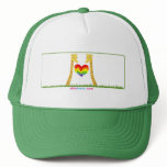 Ultra Kawaii - giraffes in love. hats