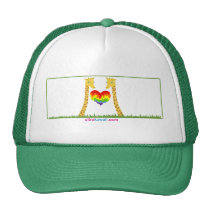 Ultra Kawaii - giraffes in love. hats
