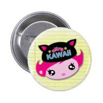 Ultra Kawaii - Girl Button buttons