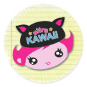 Ultra Kawaii - Girl Sticker by ultrakawaii Ultra Kawaii - Girl Sticker