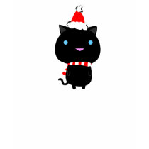 Ultra Kawaii - holiday kitten hat t-shirts