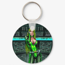Ultra-Sonic: Green - keychains by XONRAD Ultra-Sonic: Green - keychains