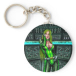 Ultra-Sonic: Green - keychains