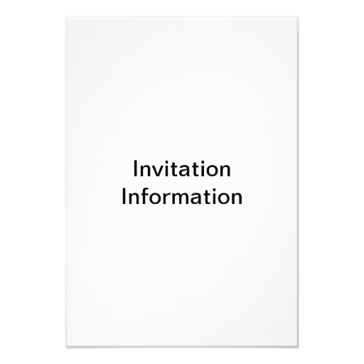 Ultramarine Blue Stars Custom Invitation