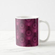 Ultramodern Chic Mug, Vibrant Burgundy mugs