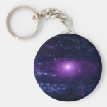 Ultraviolet Andromeda Galaxy Messier 31NGC 224 Key Chains