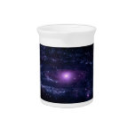 Ultraviolet Purple Andromeda Galaxy Space Drink Pitchers