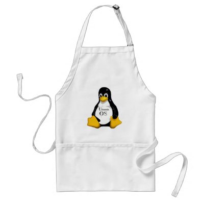Ultumix Linux TUX Aprons by usacomputertec