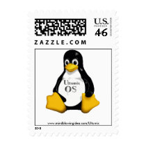 Ultumix Linux TUX Postage Stamps