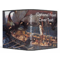 Ulysses and the Sirens 3 Ring Binder