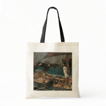 Ulysses and the Sirens by John William Waterhouse Canvas Bags