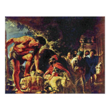Ulysses In The Cave Of Polyphemus By Jordaens Jaco Announcement