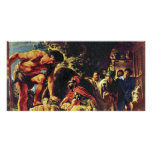 Ulysses In The Cave Of Polyphemus By Jordaens Jaco photo cards