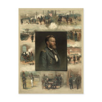 Ulysses S. Grant, 1885 Postcard