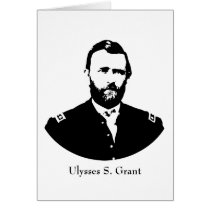 Ulysses S. Grant -- Black and White cards by militarycards Ulysses S. Grant -- Black and White cards