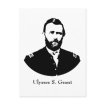 Ulysses S. Grant -- Black and White postcards