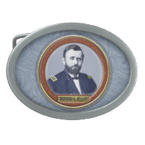 Ulysses S. Grant Oval Belt Buckles