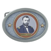Ulysses S. Grant Oval Belt Buckles