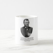 Ulysses S. Grant quotes on church and state. Mug