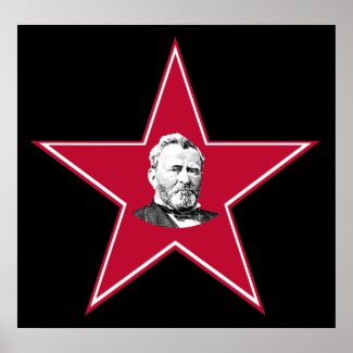 Ulysses S. Grant Star print