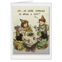 Um... Gifts? Greeting Card