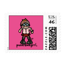 um, punk rawk postage. postage