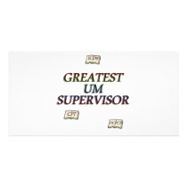 UM SUPERVISOR photo cards by occupationalgifts UM SUPERVISOR photo cards