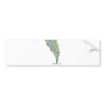 Umbrella Atheist bumper stickers