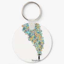 Umbrella Atheist keychains