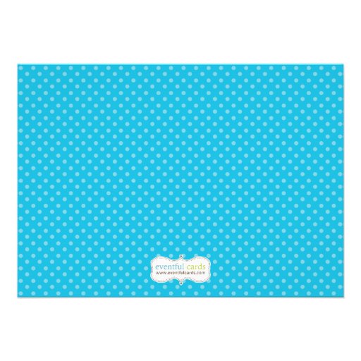 Umbrella Baby Sprinkle Shower Blue for Boy Custom Invite
