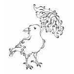 Umbrella Bird T-shirt