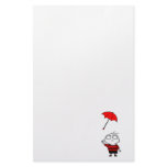 Umbrella Boy Stationery