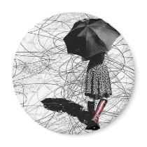 Umbrella Girl Magnet