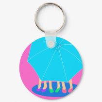 Umbrella Girls Key Chain keychains
