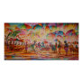 umbrella market, african marketplace, africa,