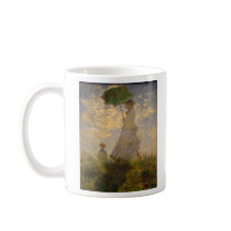 Umbrella Monet Painting Coffee Mugs
